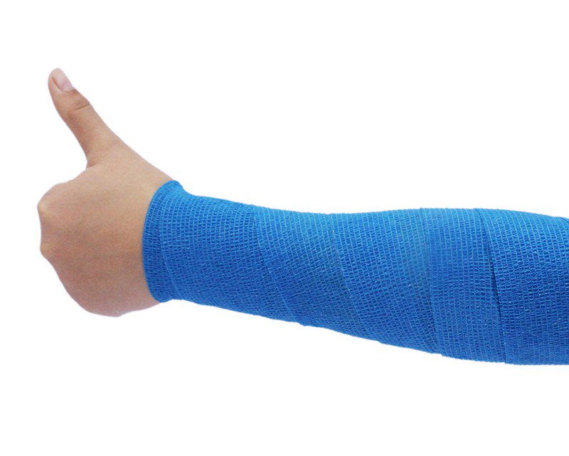 Nonwoven Cohesive Flexible Bandage, Latex Free